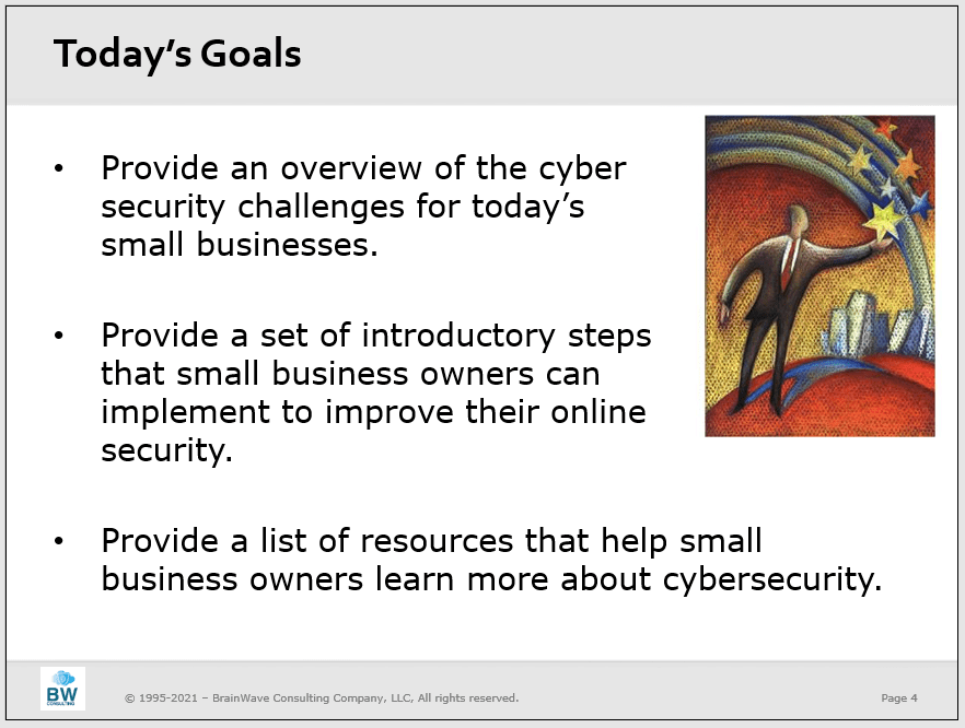 CyberSecurity 101 for Small Businesses